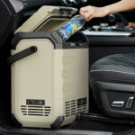 cr20 car refrigerator, compressor cooling, 20℃ dc12v/24v/ac100 240v (复制)