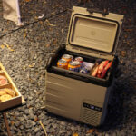 d18 car refrigerator, compressor cooling, 20℃ dc12v/24v/ac100 240v (复制)