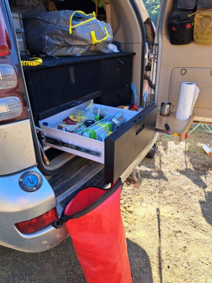 t30 drawer car refrigerator, compressor cooling, 20℃ dc12v/24v