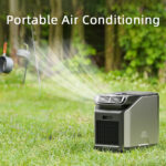 qn800 portable air conditioner, 48v dc panasonic compressor