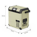 d10 car refrigerator, compressor cooling, 20℃ dc12v/24v/ac100 240v (复制)