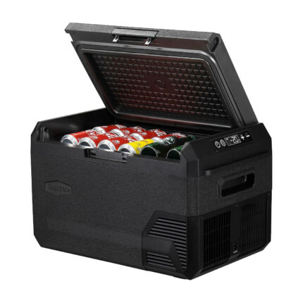 pd20 car refrigerator, compressor cooling, 20℃ dc12v/24v/ac100 240v