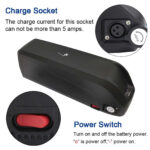 36v ebike battery 13ah 17.5ah hailong li ion ebike bicycle battery with charger and usb, bms protection board for100w 1500w motor