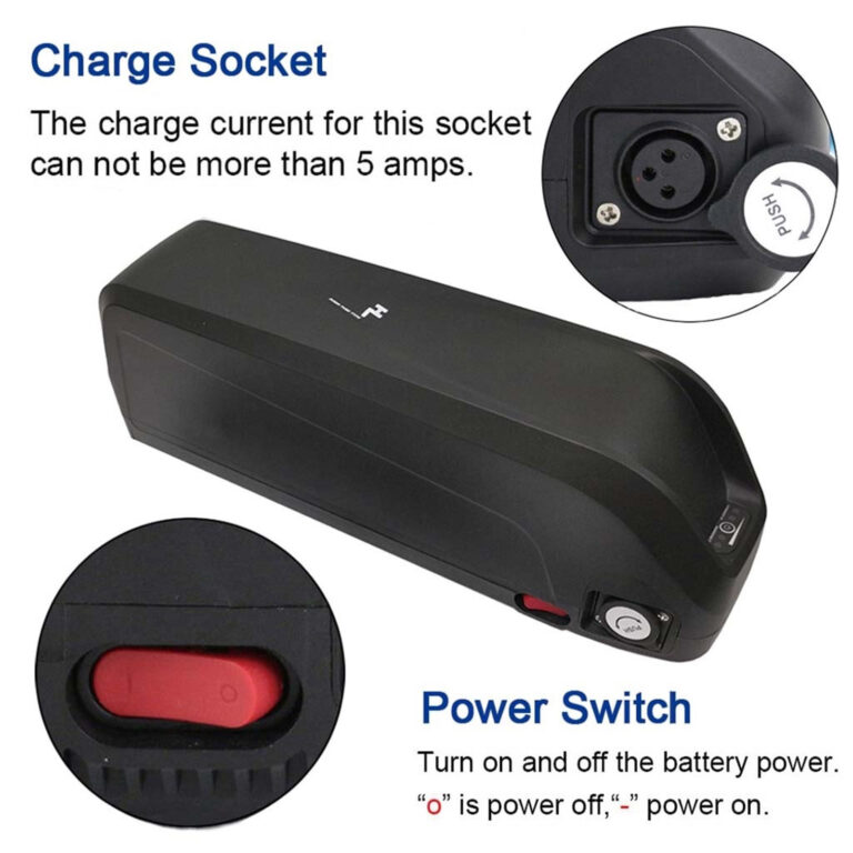 36v ebike battery 13ah 17.5ah hailong li ion ebike bicycle battery with charger and usb, bms protection board for100w 1500w motor