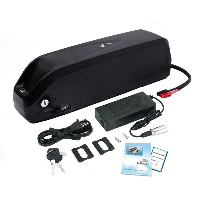 36v ebike battery 13ah 17.5ah hailong li ion ebike bicycle battery with charger and usb, bms protection board for100w 1500w motor