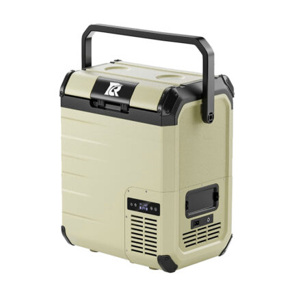 d23 car refrigerator, 171wh battery, compressor cooling, 20℃ dc12v/24v/ac100 240v