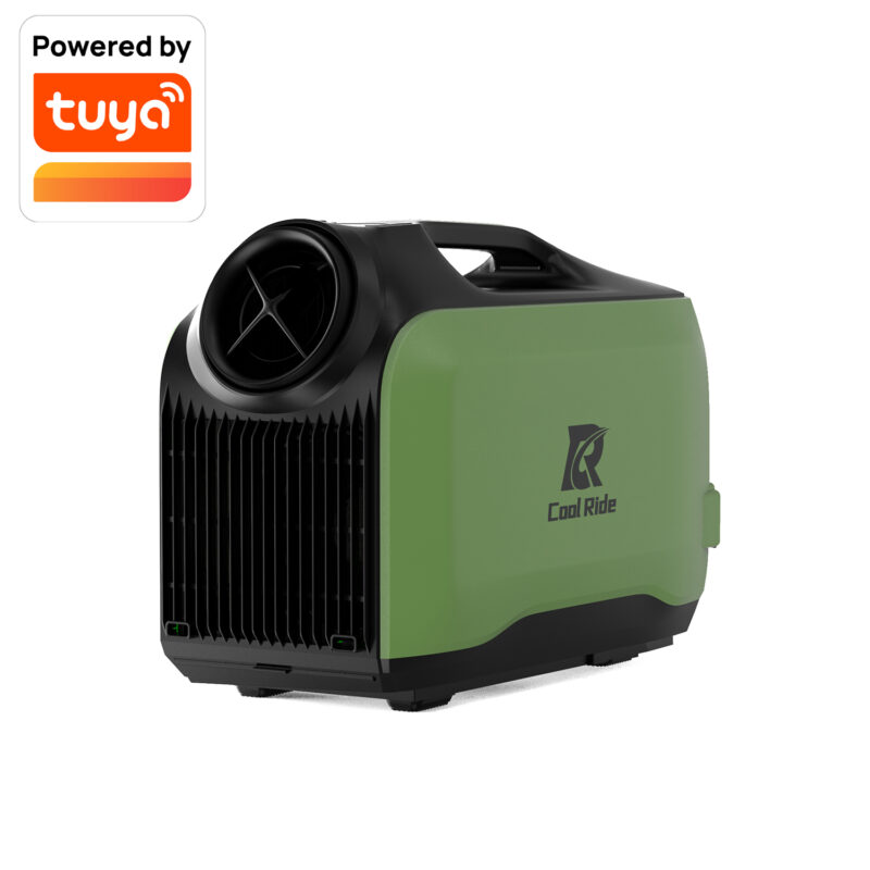 qn950 portable air conditioner, 48v dc panasonic compressor