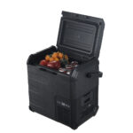 【eu stock】d18 car refrigerator, compressor cooling, 20℃ dc12v/24v/ac100 240v