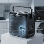 【eu stock】d18 car refrigerator, compressor cooling, 20℃ dc12v/24v/ac100 240v