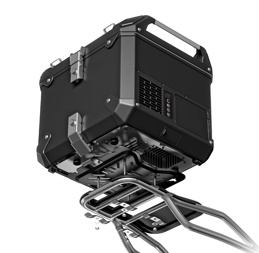 Adventure Motorcycle Fridge
