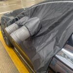 Car Windows Mobile air conditioning exhaust duct